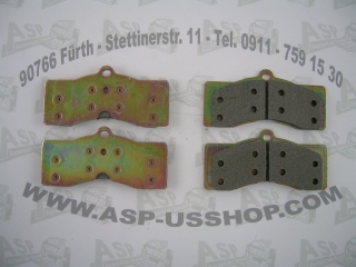 Bremsklötze Vorne - Brakepads Front  Corvette C2+C3  65-82